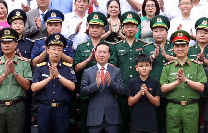 Chủ tịch nước gặp mặt các điển hình tiên tiến trong phòng, chống ma túy