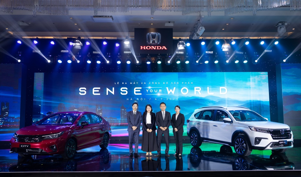 Honda Việt Nam ra mắt 2 mẫu xe mới BR-V và City 2023