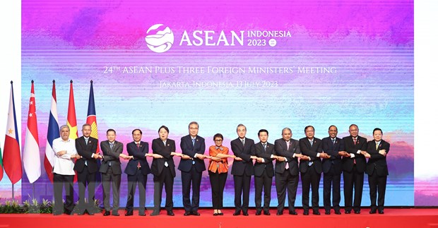 Hop tac ASEAN+3 luon dung vung truoc moi nguy co bat on hinh anh 1
