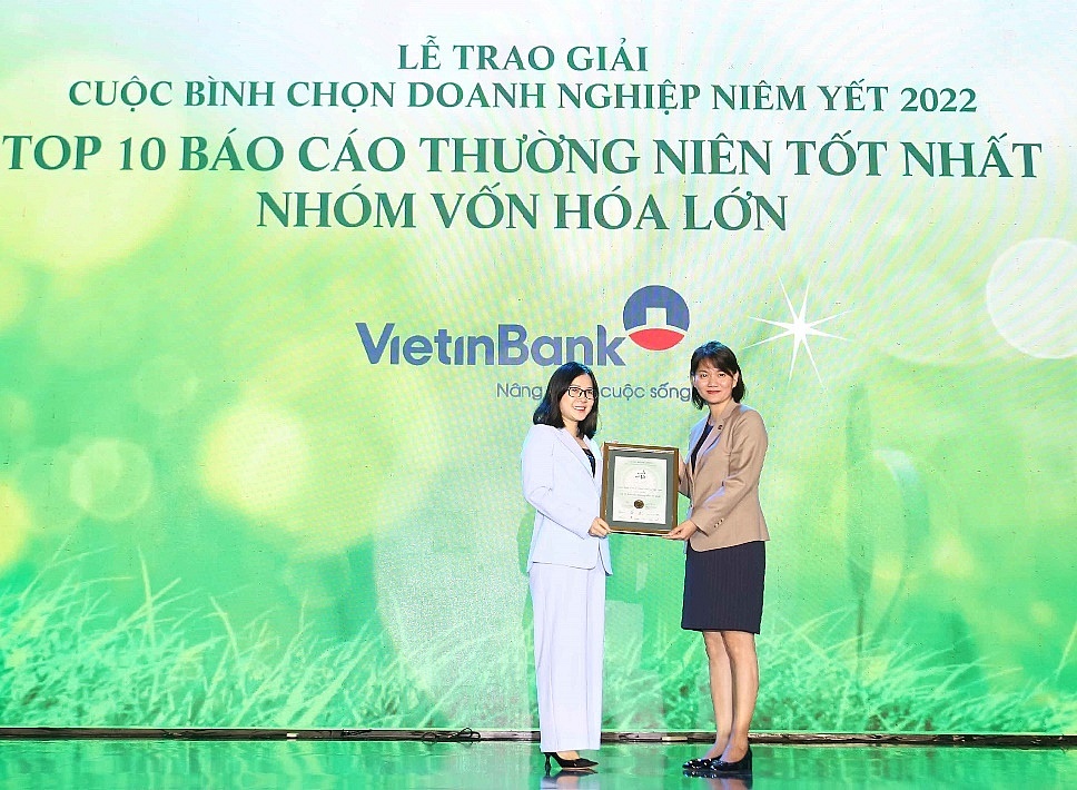 VietinBank xuất sắc 3 năm liền nằm trong Top 10 BCTN tốt nhất thị trường.
