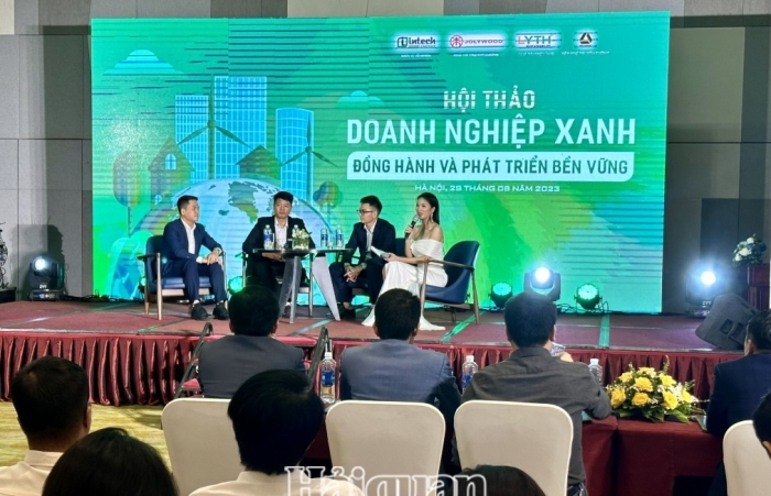 Tìm giải pháp chuyển đổi thành “doanh nghiệp xanh”