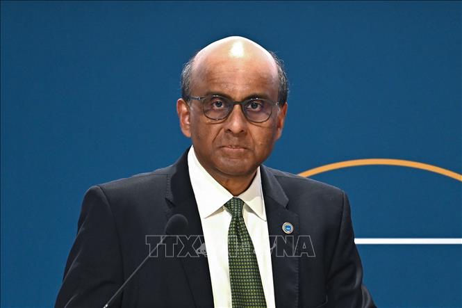 Ông Tharman Shanmugaratnam. Ảnh tư liệu: AFP/TTXVN
