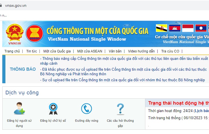 Tích cực kết nối Cơ chế một cửa với các nước trong và ngoài ASEAN