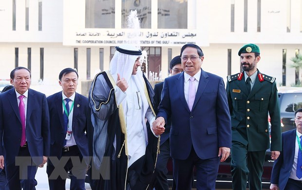 Lanh dao GCC va ASEAN tham du Hoi nghi Cap cao lan dau tien hinh anh 1