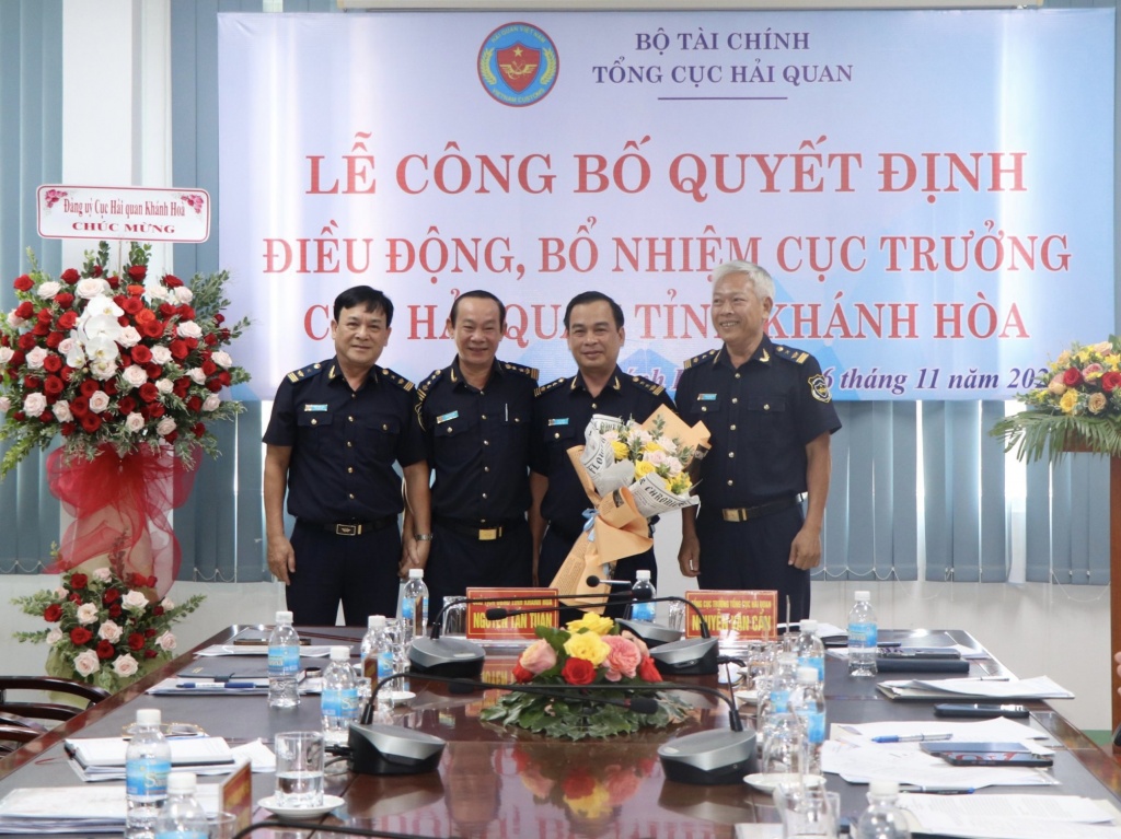 Điều động, bổ nhiệm ông Vũ Lê Quân giữ chức Cục trưởng Cục Hải quan Khánh Hòa