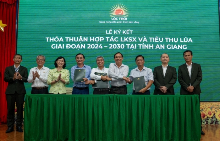 Lộc Trời ký nhiều biên bản ghi nhớ triển khai liên kết sản xuất 5 triệu tấn lúa