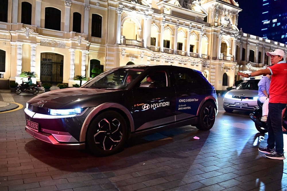 IONIQ 5 kết thúc hành trình xuyên Đông Nam Á tại Việt Nam