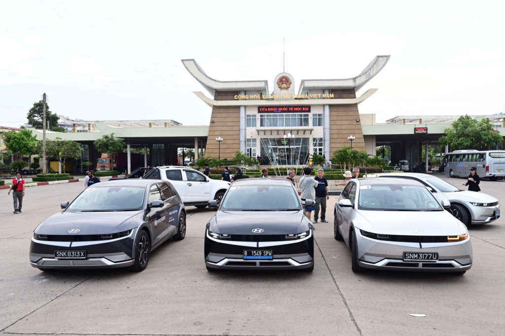 IONIQ 5 kết thúc hành trình xuyên Đông Nam Á tại Việt Nam