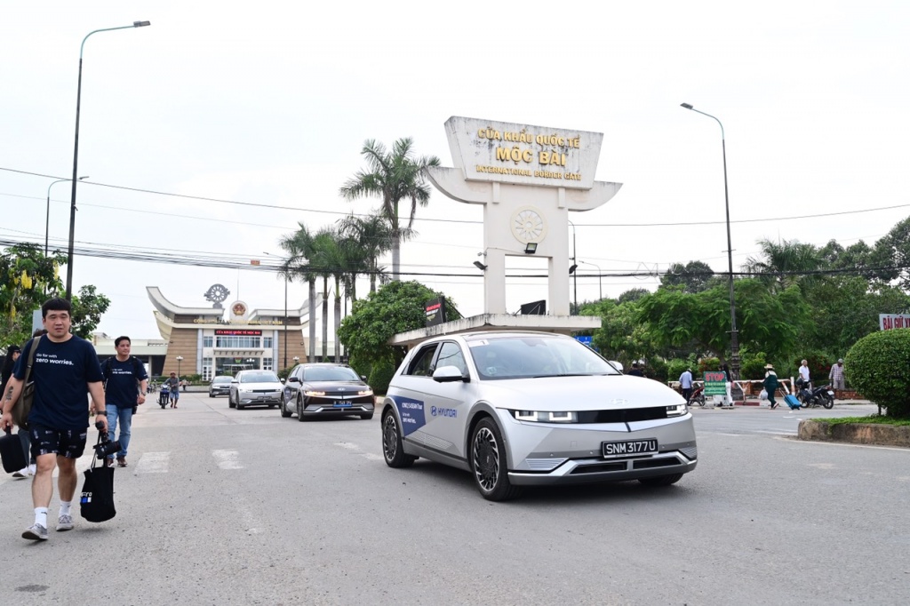 IONIQ 5 kết thúc hành trình xuyên Đông Nam Á tại Việt Nam