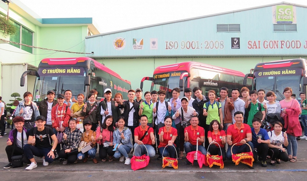 Một doanh nghiệp dành gần 30 tỉ đồng chăm lo tết cho người lao động
