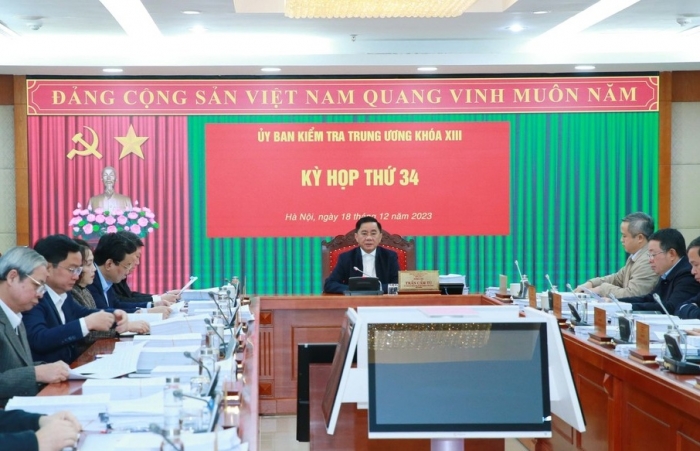 Ủy ban Kiểm tra Trung ương xem xét, xử lý các tổ chức Đảng, đảng viên
