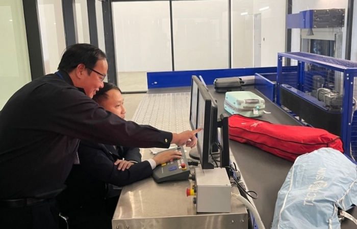 Hải quan Thủy An đảm bảo quản lý hải quan tại Cảng hàng không quốc tế Phú Bài