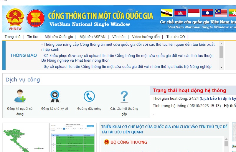 Trao đổi thử nghiệm tờ khai xuất khẩu với Liên minh kinh tế Á - Âu