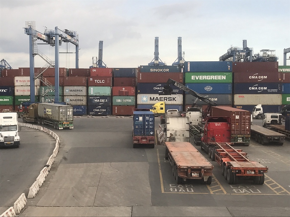 cảng Cát Lái. ảnh: T.H cảng Cát Lái. ảnh: T.H