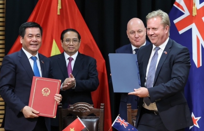 Việt Nam - New Zealand đặt mục tiêu kim ngạch 2 tỷ USD năm 2024