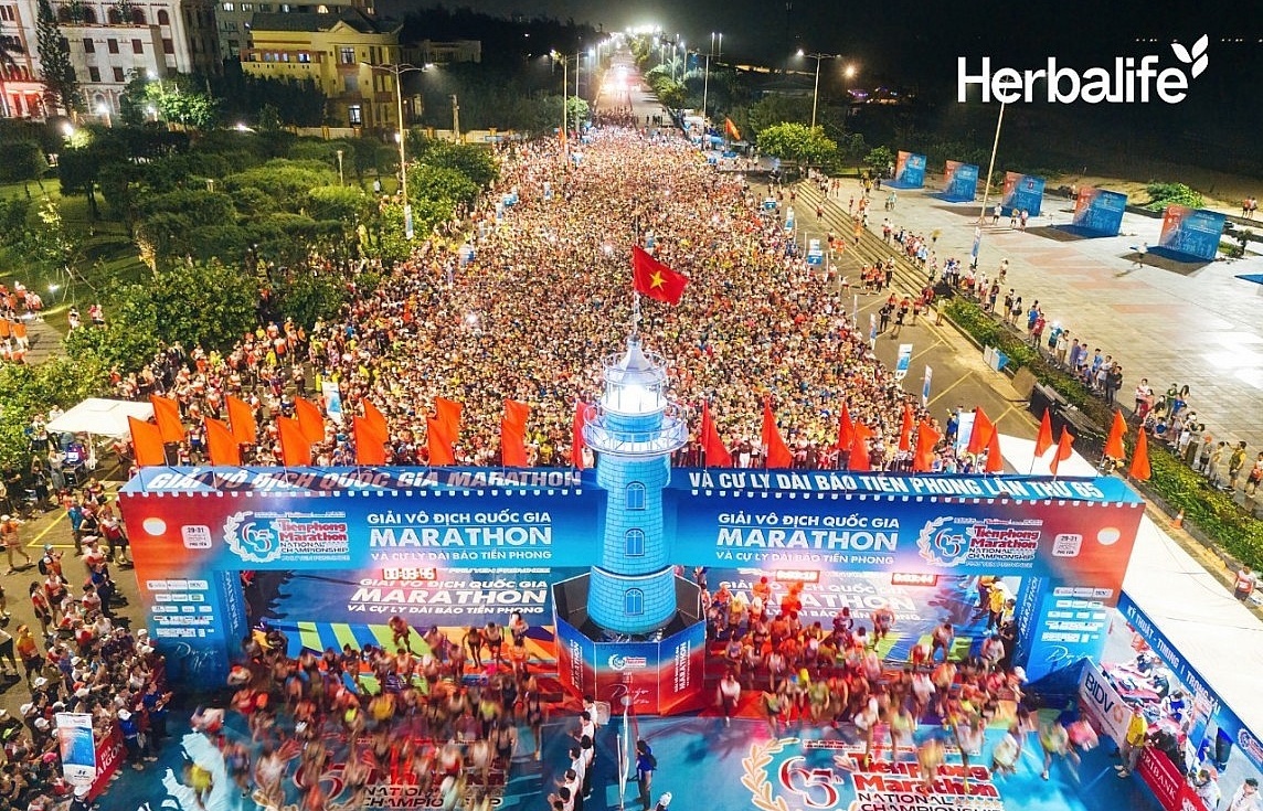 Herbalife Việt Nam đồng hành cùng Tiền Phong Marathon năm thứ tư liên tiếp