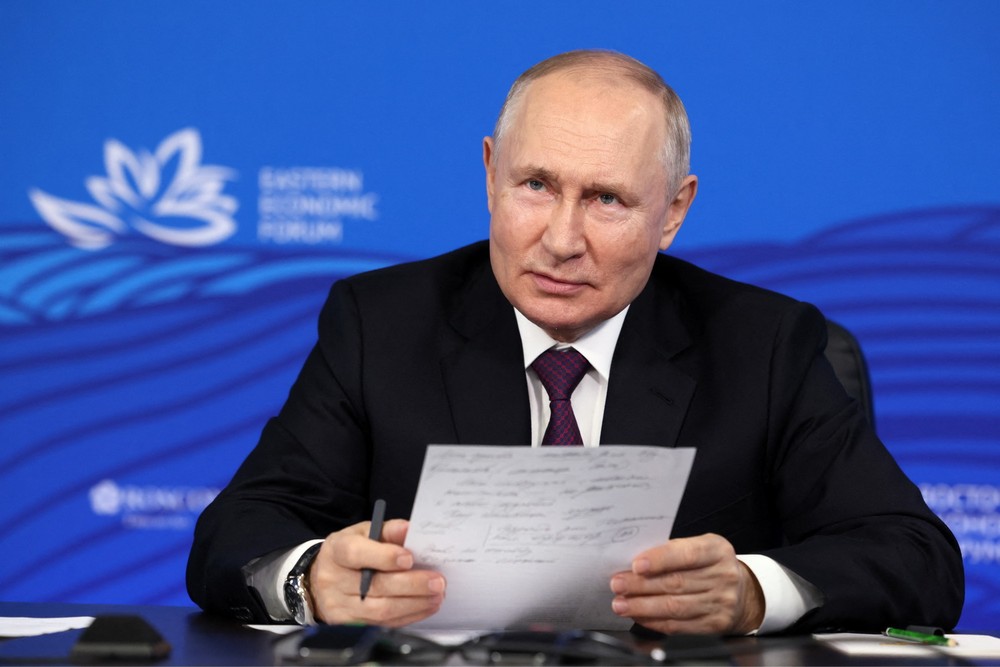 Tổng thống Nga Vladimir Putin. (Ảnh: AFP/TTXVN)