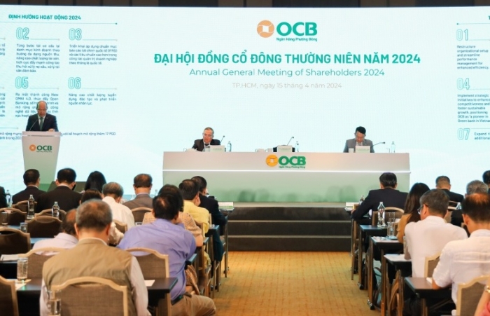 Ngân hàng OCB đặt kế hoạch lợi nhuận trước thuế năm 2024 tăng 66%