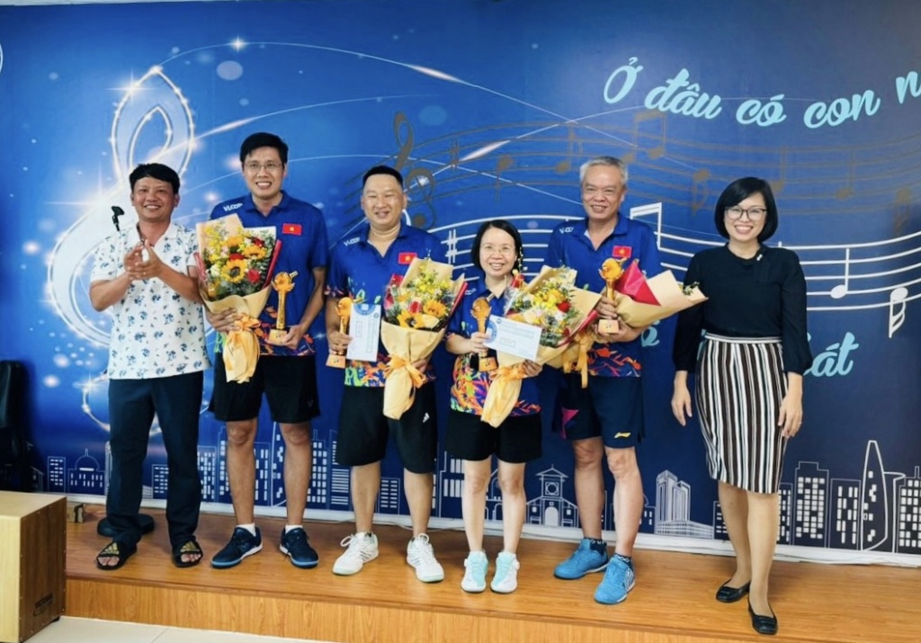 Sôi nổi Hội thao giao lưu bóng bàn giữa 5 đơn vị Hải quan phía Nam