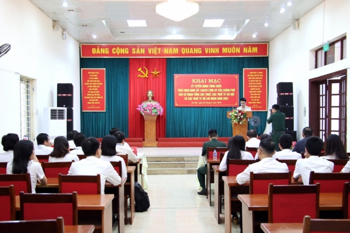 Tổng cục Thuế khai mạc kỳ tuyển dụng công chức năm 2024