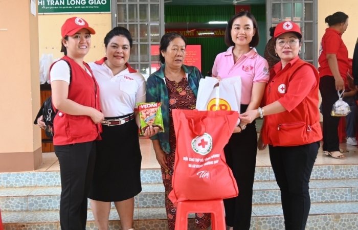 Vedan Việt Nam tiếp tục hưởng ứng "Tháng nhân đạo" đầy ý nghĩa