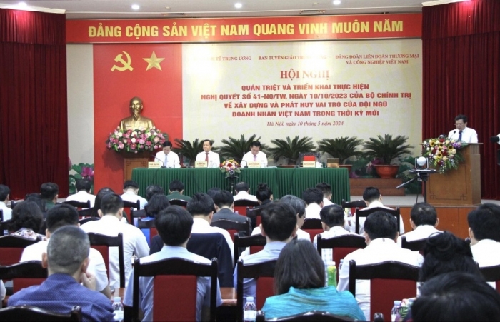 Triển khai Nghị quyết 41-NQ/TW tạo thêm động lực cho đội ngũ doanh nhân