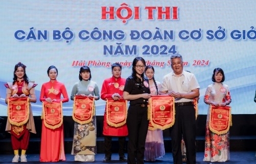 Nữ công chức Hải quan Hải Phòng giành giải xuất sắc tại Hội thi Cán bộ Công đoàn