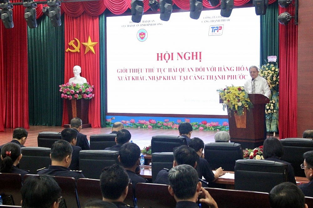 Thúc đẩy xuất nhập khẩu hàng hóa qua cảng Thạnh Phước