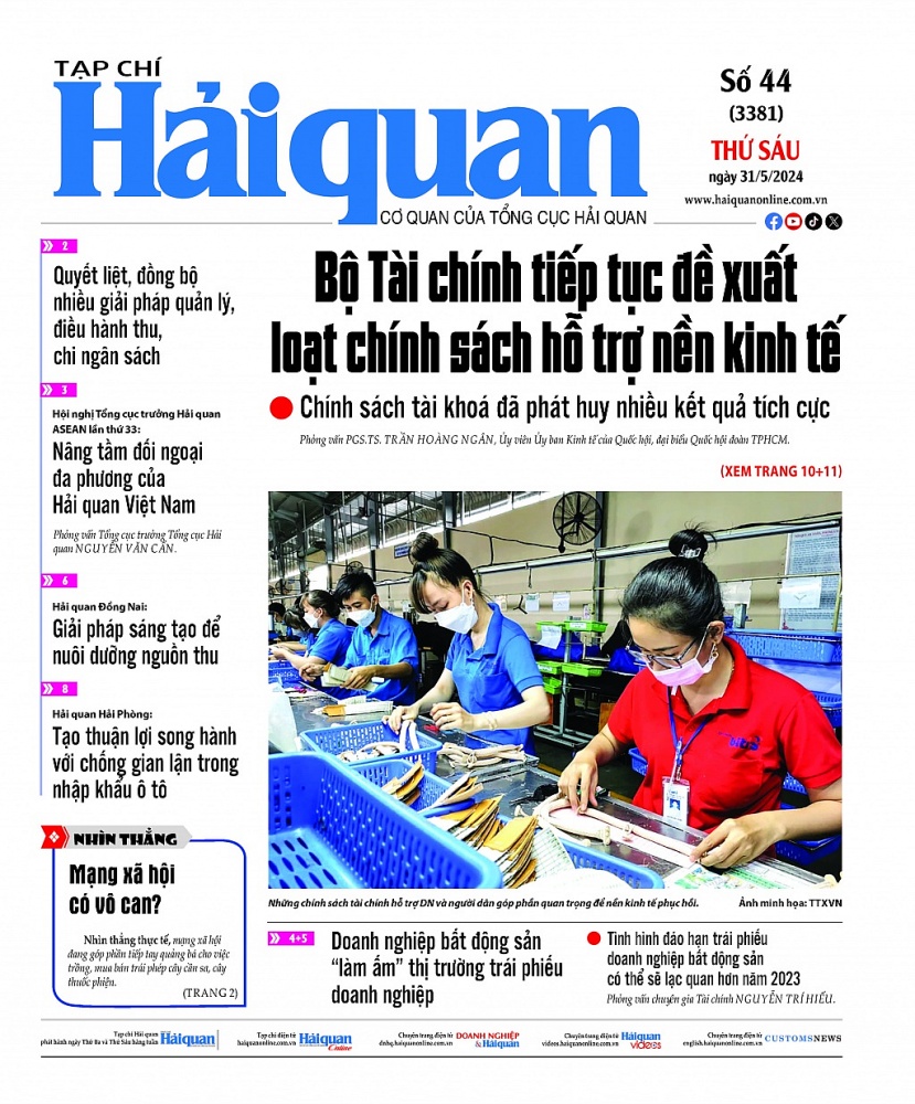 Những thông tin hấp dẫn trên Tạp chí Hải quan số 44 phát hành ngày 31/5/2024