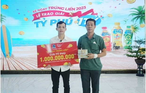 Chương trình xé nhãn trúng thưởng từ nước tăng lực Number 1 gia tăng sức nóng