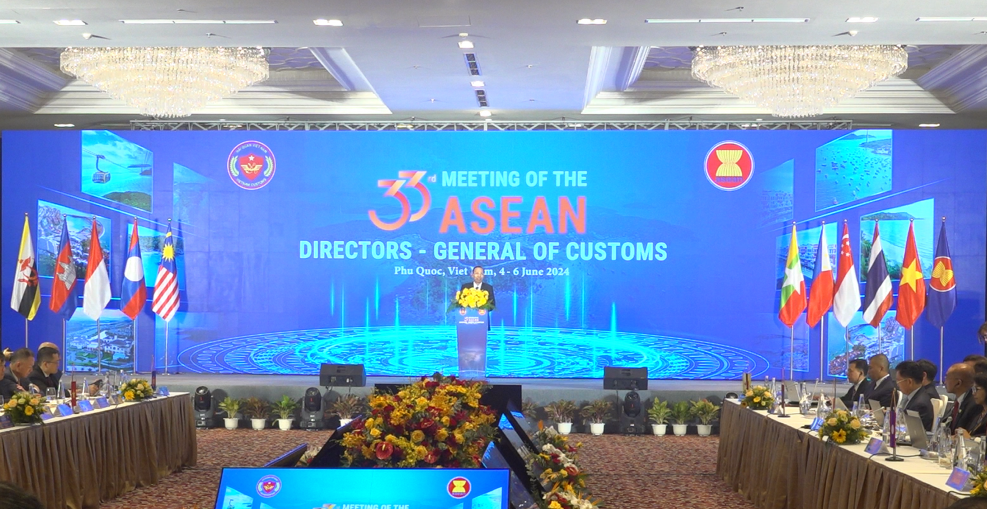Khai mạc Hội nghị Tổng cục trưởng Hải quan ASEAN lần thứ 33