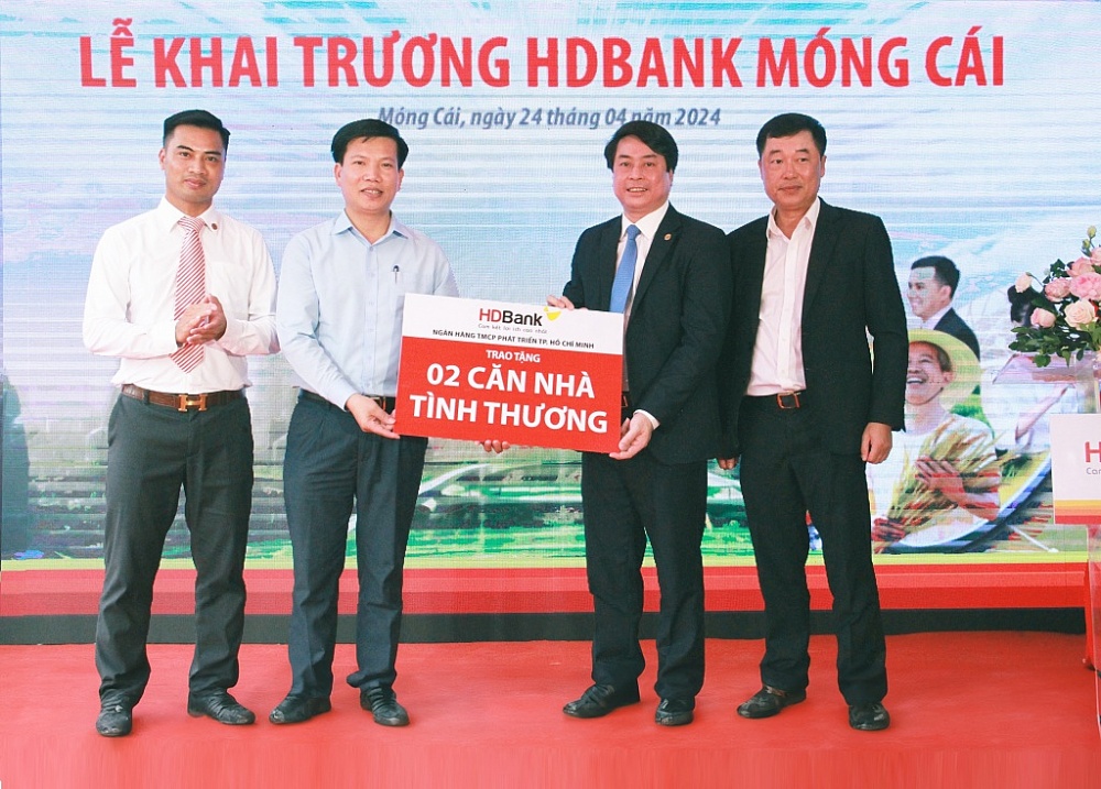 Tăng đầu tư vào Khu kinh tế cửa khẩu Móng Cái, HDBank mở chi nhánh thứ 2 tại Quảng Ninh