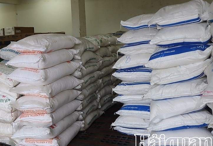 Kho tang vật của Đội Kiểm soát Hải quan, Cục Hải quan Quảng Trị. Ảnh: Q.H