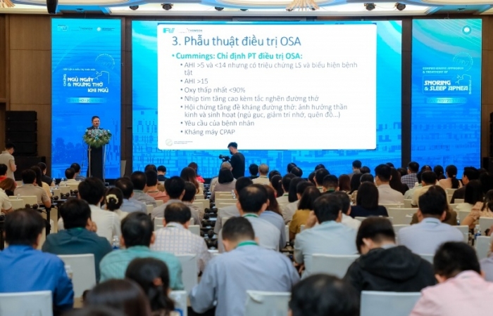 Tiếp cận và điều trị toàn diện ngủ ngáy và ngưng thở khi ngủ