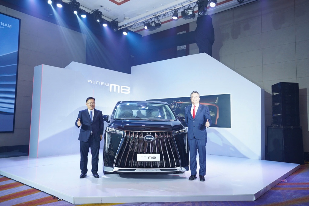2 mẫu xe đẳng cấp M8 và GS8 của GAC MOTOR tại thị trường Việt Nam