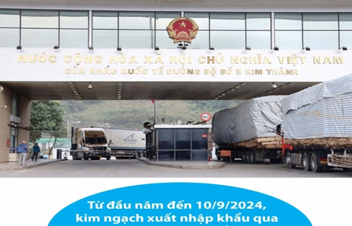 (INFOGRAPHICS): Những nông sản triệu đô xuất khẩu qua Hải quan cửa khẩu Lào Cai