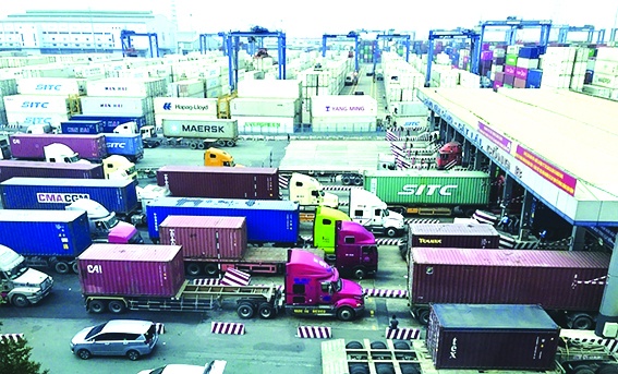 Khu vực cảng Cát Lái sẽ có trung tâm logistics với diện tích 60-100 ha. Ảnh: T.H Khu vực cảng Cát Lái sẽ có trung tâm logistics với diện tích 60-100 ha. Ảnh: T.H