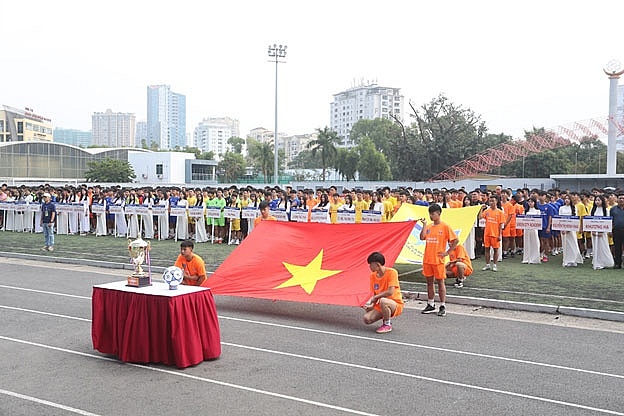 Cúp Number 1 Active trở lại với giải bóng đá học sinh THPT Hà Nội - An ninh Thủ đô năm 2024