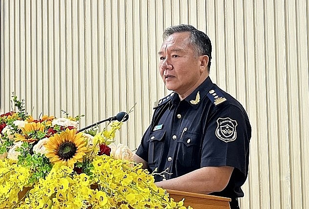 Cục trưởng Nguyễn Thanh Toàn phát biểu tại hội nghị