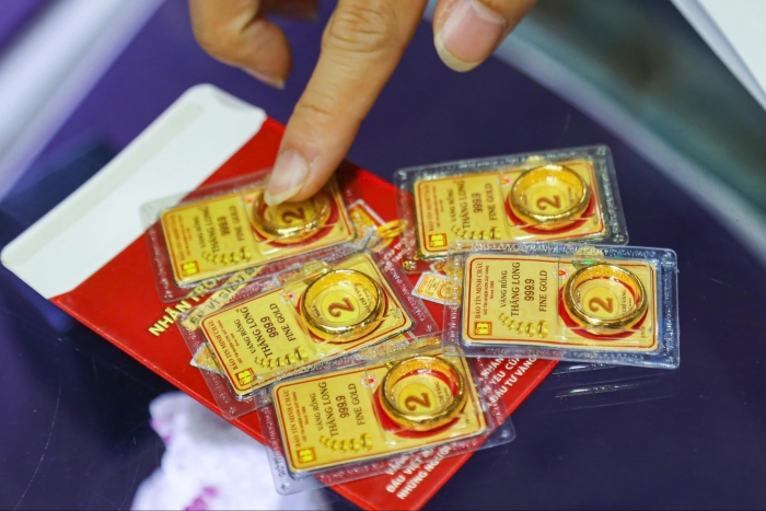 Ngày 31/3: Vàng miếng và nhẫn vượt mốc 100 triệu đồng/lượng