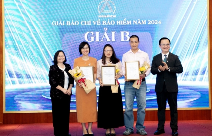 3 phóng viên Tạp chí Kinh tế - Tài chính đạt giải Cuộc thi Báo chí về Bảo hiểm năm 2024