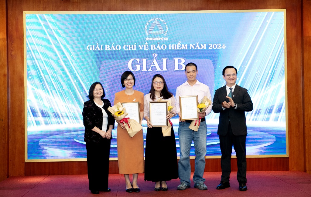 3 phóng viên Tạp chí Kinh tế - Tài chính đạt giải Cuộc thi Báo chí về Bảo hiểm năm 2024