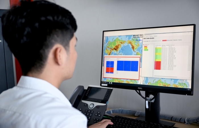 Tuyến cáp có dung lượng lớn nhất Việt Nam đi vào hoạt động