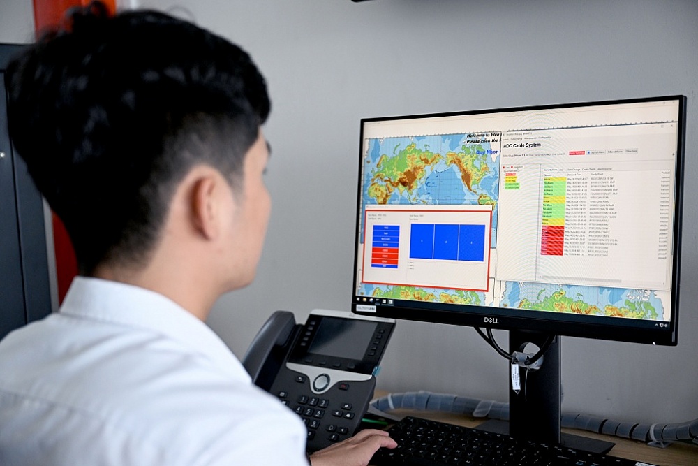 Tuyến cáp có dung lượng lớn nhất Việt Nam đi vào hoạt động