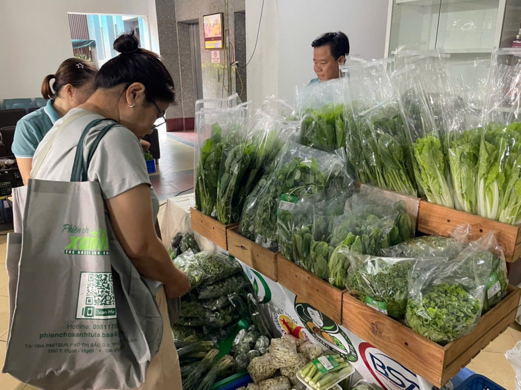 TPHCM mở phiên chợ Xanh - Tử tế