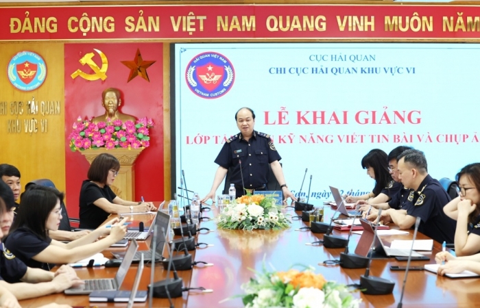 Nâng cao kỹ năng làm công tác tuyên truyền cho 40 công chức Hải quan