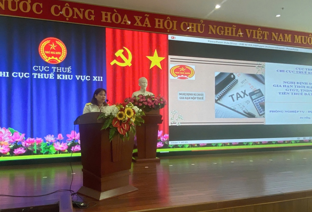 Chi cục Thuế khu vực XII: hỗ trợ người nộp thuế thực hiện chính sách thuế mới