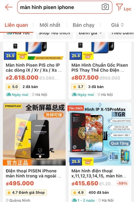 Bài 1: Mua "hàng hiệu" dễ như mua rau trên sàn thương mại điện tử