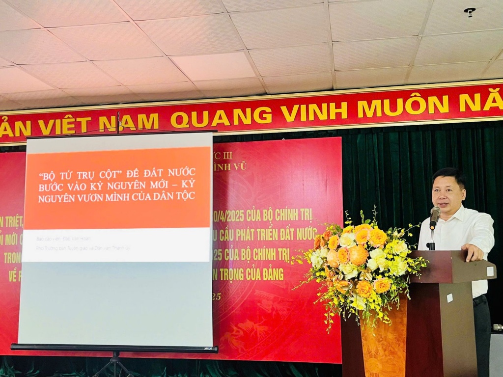 Hải quan Đình Vũ quán triệt các nghị quyết của Bộ Chính trị