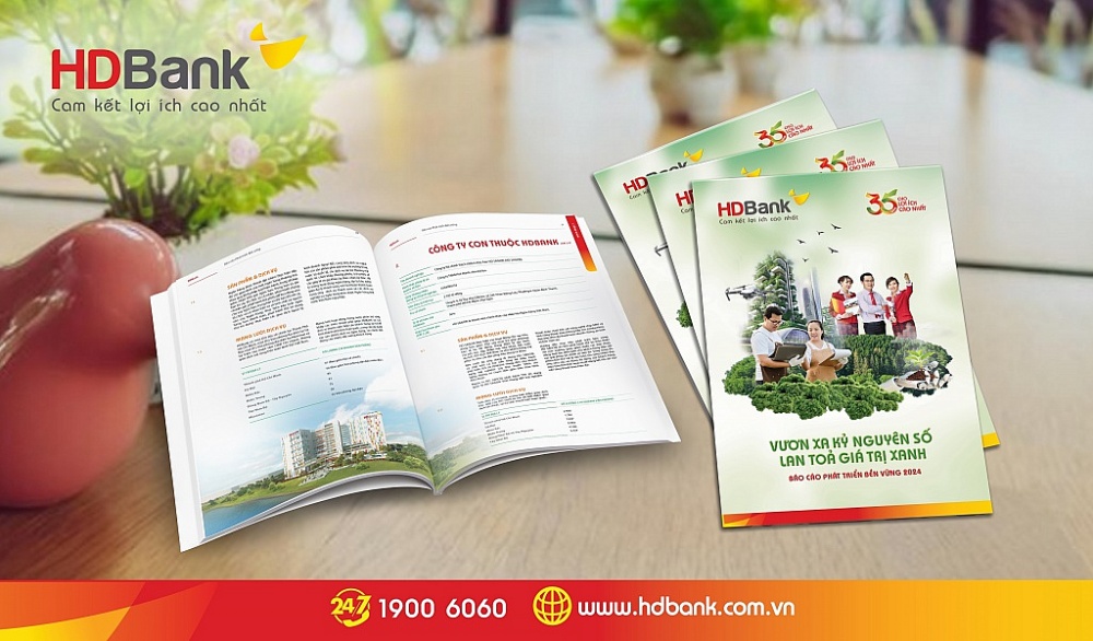 HDBank là một trong những ngân hàng đầu tiên tại Việt Nam công bố Báo cáo phát triển bền vững trong năm 2025 